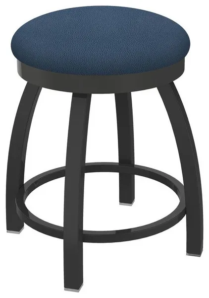Holland Misha 802 18" Swivel Vanity Stool - Pewter/Rein Bay