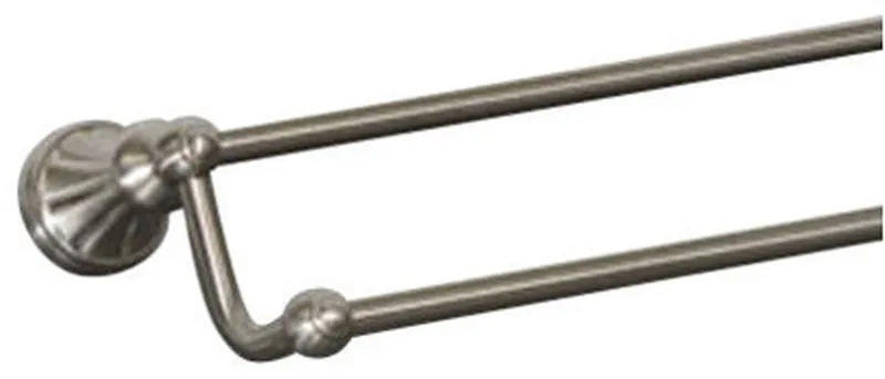 Hudson Bath 18" Double Towel Rod - Brushed Satin Nickel