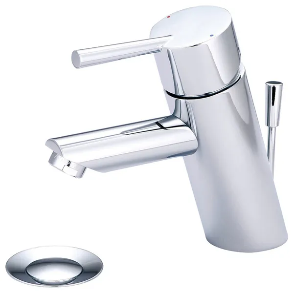 i2 Single Handle Bathroom Faucet, Polished Chrome