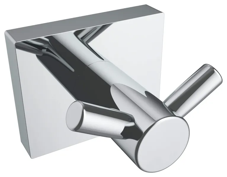 ICO Bath Crater Double Towel Hook