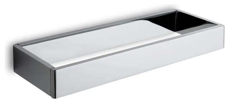 Icselle Towel Bar, Chrome, 12.4" Length