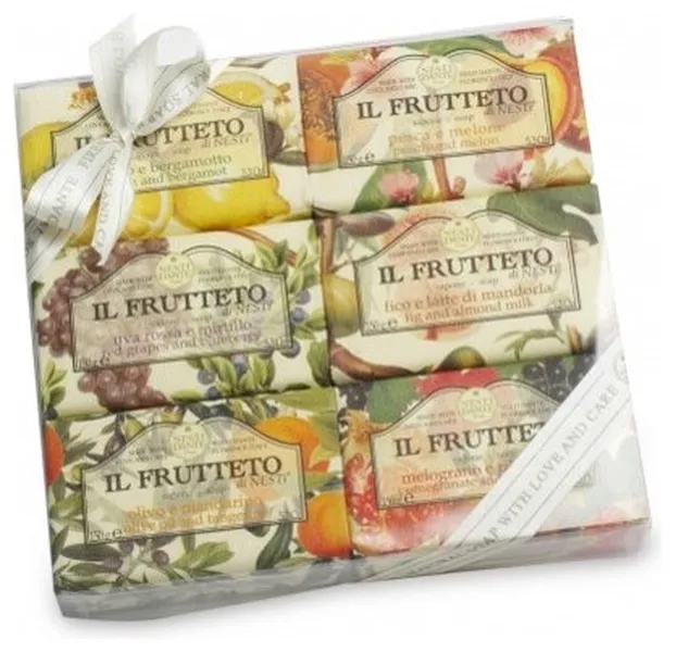 IL FRUTTETO Soap Gift Set by Nesti Dante of Florence, Italy