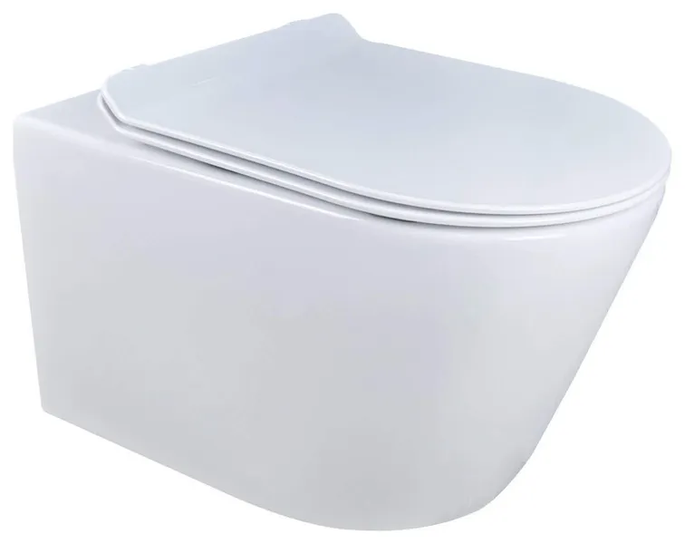 In-Wall Toilet Set, 2"x4" Carrier/Tank, White, Chrome Rectangular Actuator