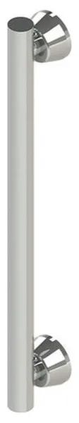 Invisia Linear Grab Bar Support Rail - 12" - Shower Bathroom, Polished Chrome