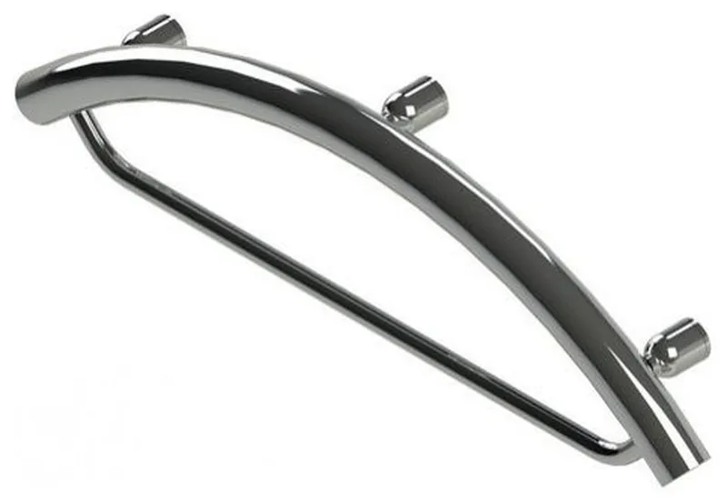 Invisia Towel Bar & Grab Bar 16 Inch Shower Bathroom Support Rail Hanger, Polish