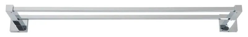 Italia CA3608 Capri Polished Chrome 24" Double Towel Bar