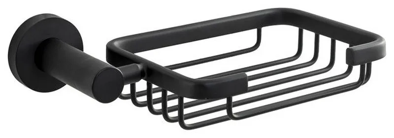 Italia Florence Series Soap Basket in Matte Black