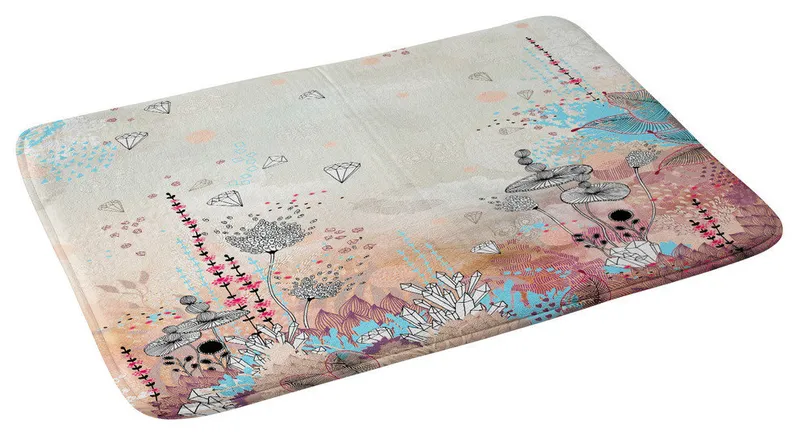 Iveta Abolina Crystal Lake Memory Foam Bath Mat