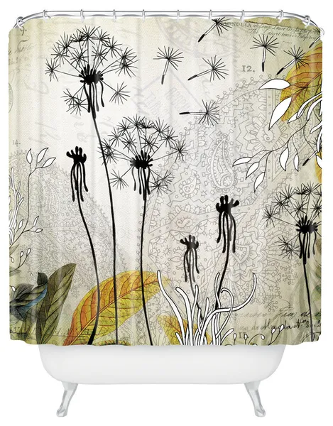 Iveta Abolina Little Dandelion Shower Curtain