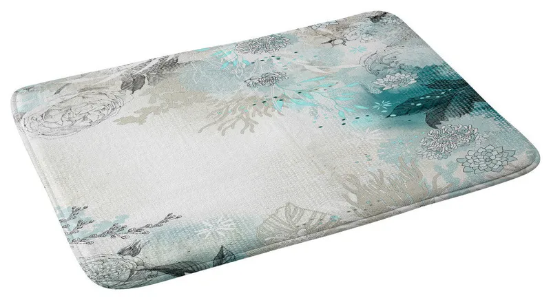 Iveta Abolina Seafoam Memory Foam Bath Mat