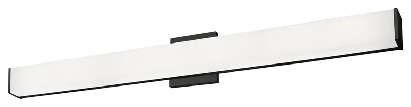 Jane Bathrrom Light Fixture, Black, 36x3x3