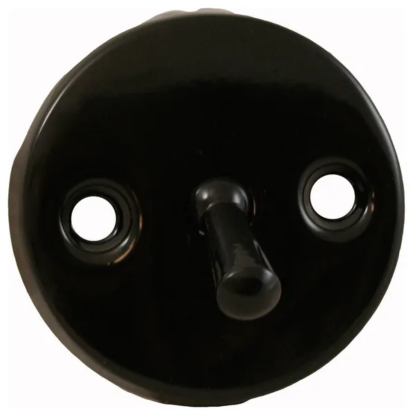 Jones Stephens P3566BL BLAC TRIP LEV FACE PLT W/ HDL - Black