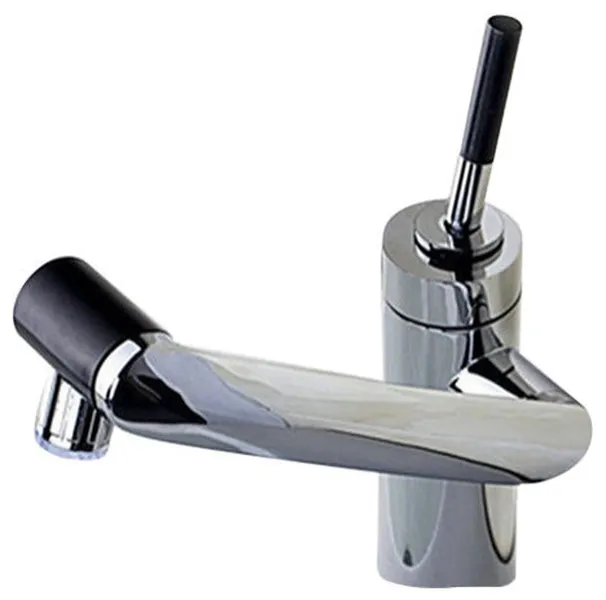 Juno LED Light Swivel Single Handle All Around Rotate Faucet