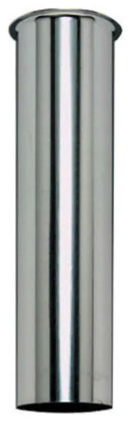 Keeney 112K Chrome Plated Sink Tail Piece, 1-1/2"x8", 22 Gauge