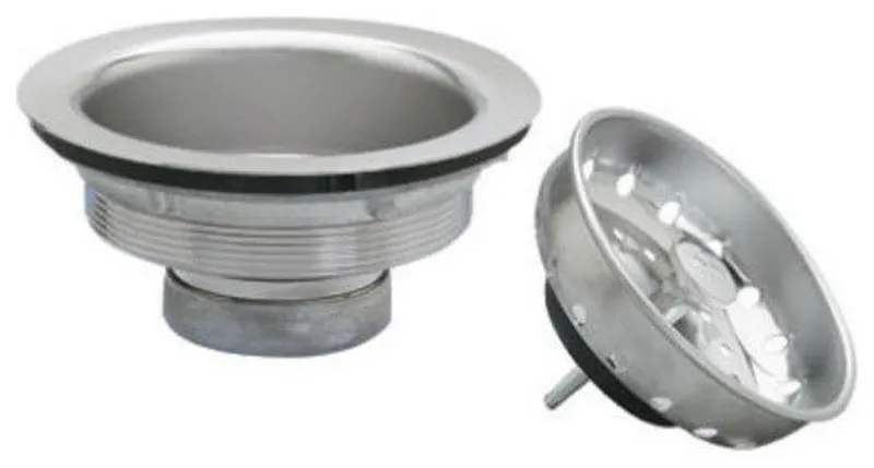 Keeney 1431SSBX Work Horse Sink Strainer, Stainless Steel Body