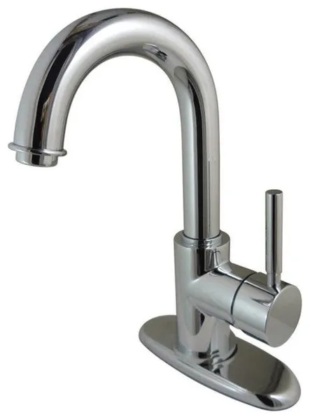Kingston Brass 10 3/4" Single Handle Bathroom Sink Faucet, KS8431DL