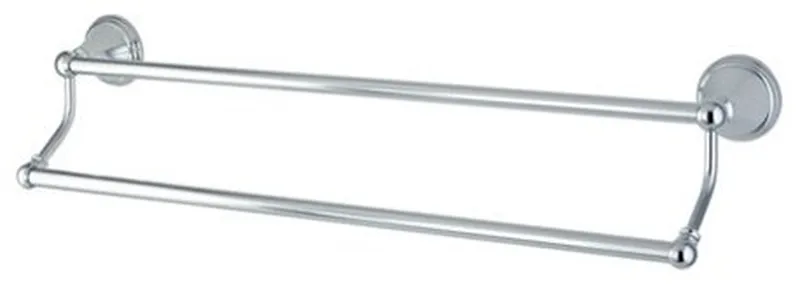 Kingston Brass 18" Dual Towel Bar, Polished Chrome