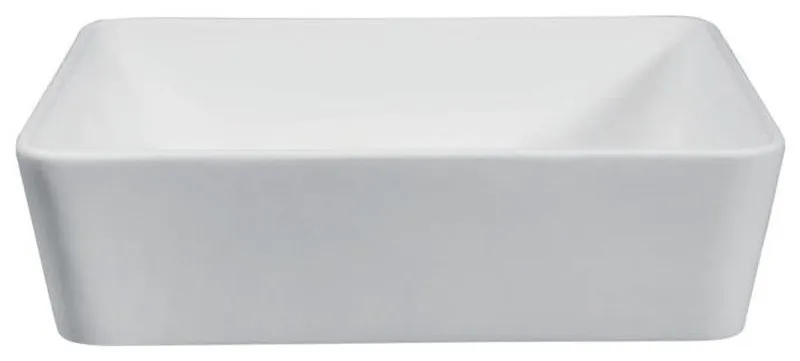Kingston Brass 18" Solid Surface Vessel Rectangular Bathroom Sink