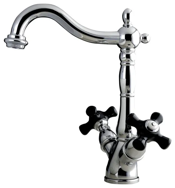Kingston Brass 2-Handle Vessel Sink Faucet, Polished Chrome