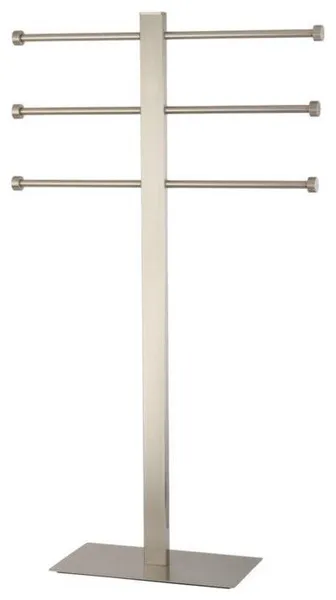 Kingston Brass 20 1/2" Free Standing Rectangular Base Towel Bar, CCS6028