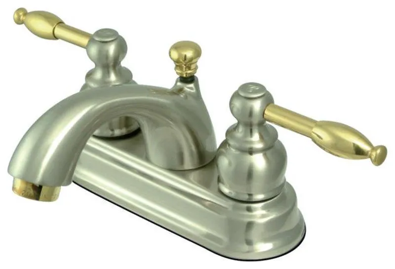 Kingston Brass 3 1/2" 2-Handle Bathroom Faucet, KB2609KL