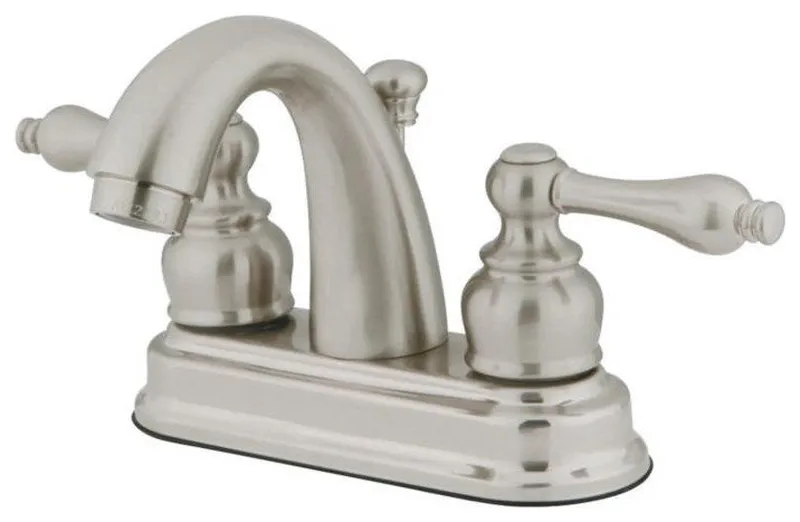 Kingston Brass 4 7/8" Double Handle Bathroom Sink Faucet, GKB5618AL