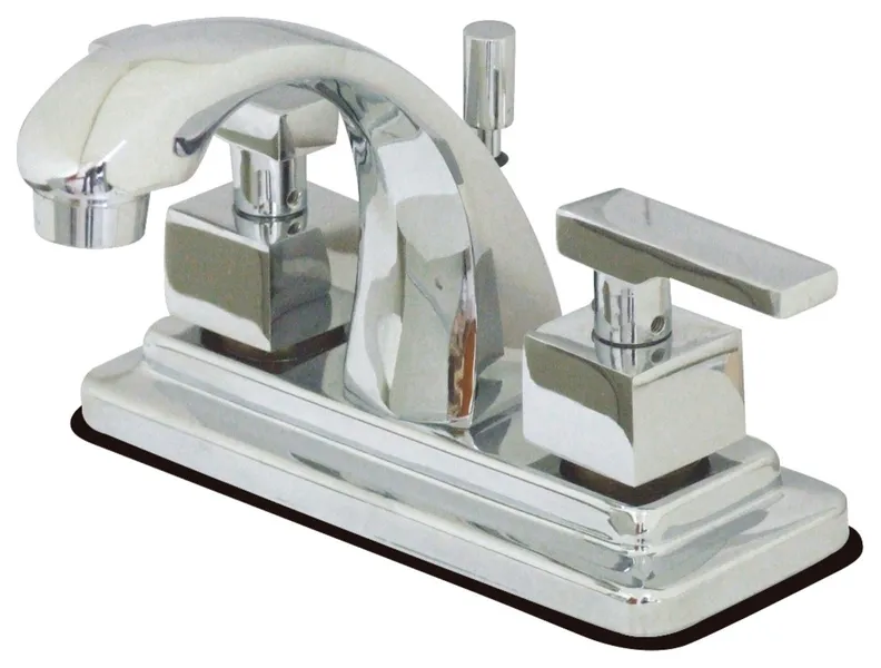 Kingston Brass 4" Centerset Bathroom Faucet, Polished Chrome
