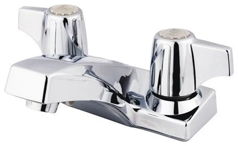 Kingston Brass 4" Centerset Bathroom Faucet, Polished Chrome
