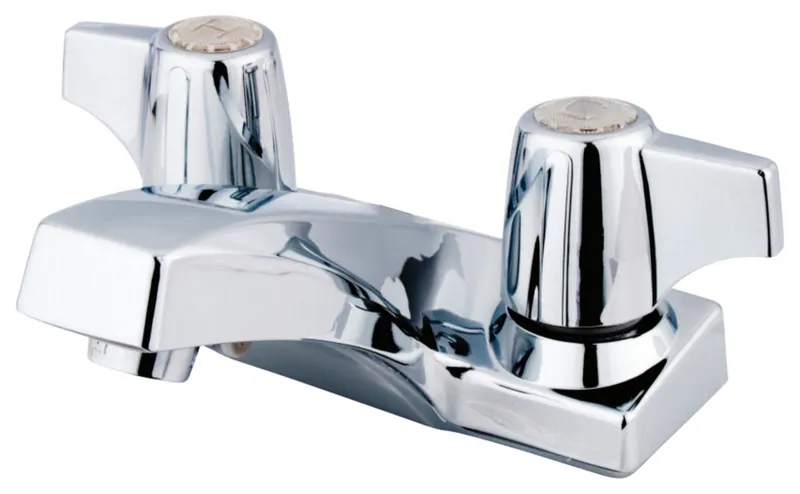 Kingston Brass 4" Centerset Bathroom Faucet, Polished Chrome