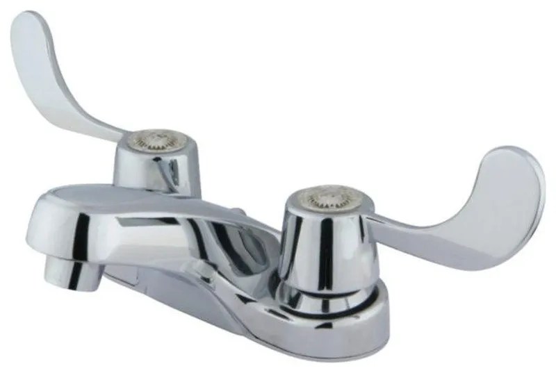 Kingston Brass 4" Double Handle Centerset Bathroom Sink Faucet, GKB181G