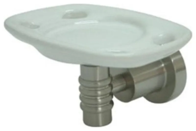 Kingston Brass 5 1/4" Wall Mounted Toothbrush and Tumbler Holder, BAH8616SN