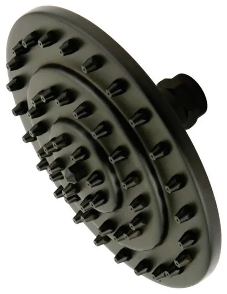 Kingston Brass 6" 1.8 GPM 50-Jets Three-Tier Showerhead, K206A5