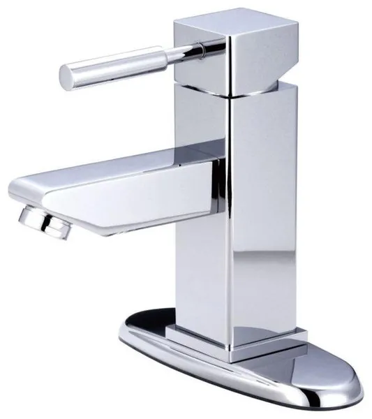 Kingston Brass 6 3/4" Single Handle Bathroom Sink Faucet, KS8441DL