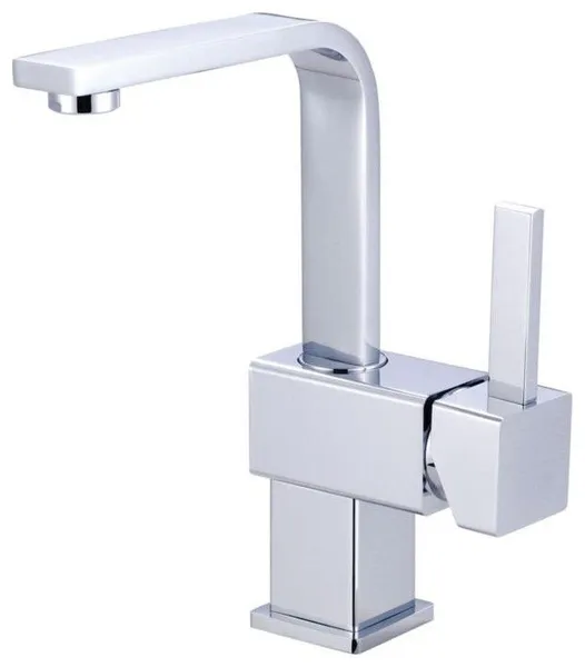 Kingston Brass 9 1/8" Single Handle Bathroom Sink Faucet, KS8461CL