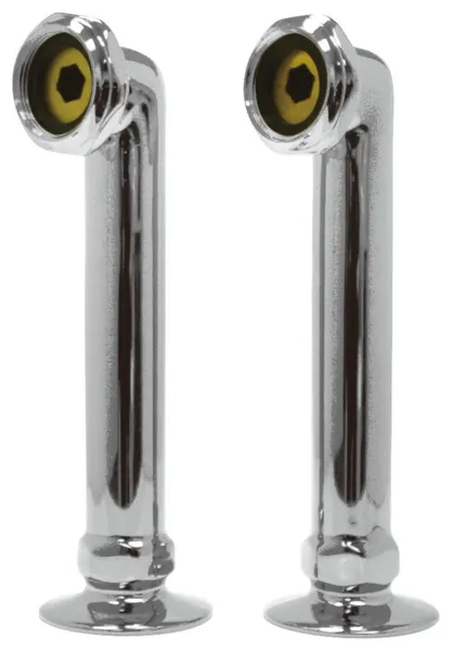 Kingston Brass AE6RS Vintage 6" Deck Mount Tub Risers - Polished Chrome