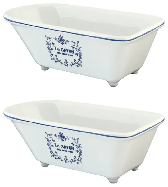 Kingston Brass BATUBR.D 5-5/8-Inch Miniature Ceramic Classic - White