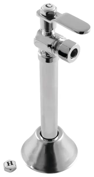 Kingston Brass CA8320.P Whitaker 1/2" Sweat x 3/8" O.D. Comp - Polished Chrome