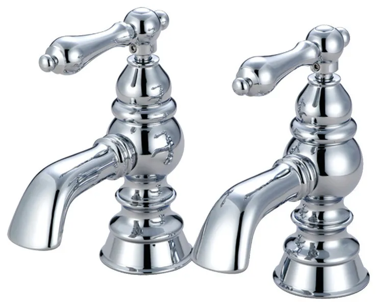 Kingston Brass CC1102T1 Basin Faucet Set, Polished Chrome