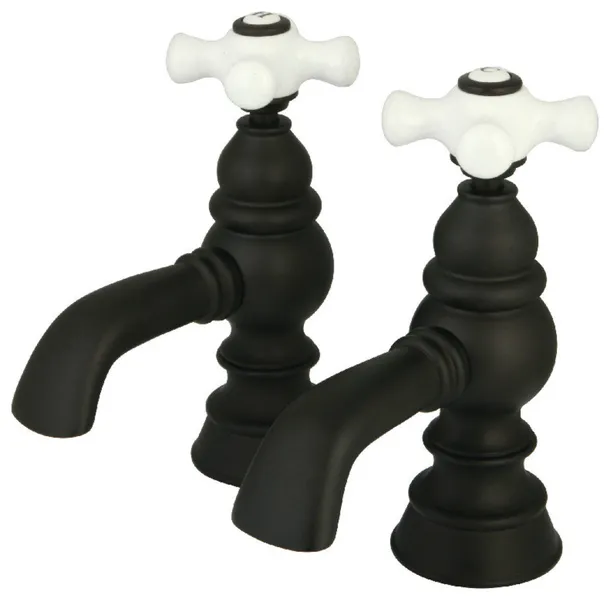 Kingston Brass CC1110T5 Basin Faucet Set, Oil Rubbed Bronze