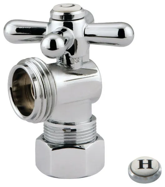 Kingston Brass CC1200.X Vintage Angle Stop - Polished Chrome