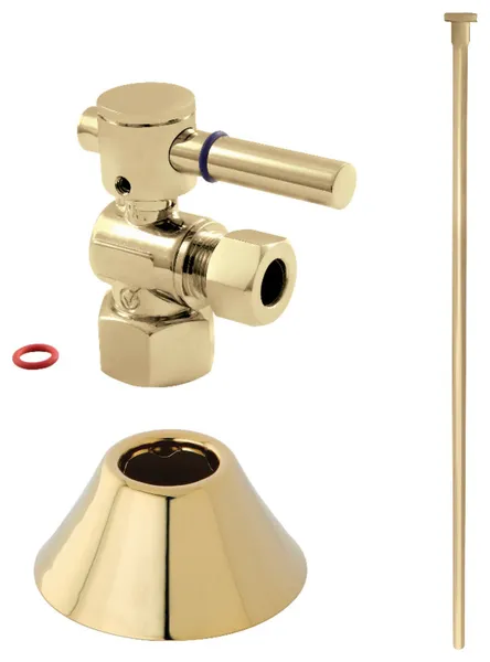 Kingston Brass CC4310.DLTKF20 Trimscape 2-3/8"H Plumbing Toilet - Polished