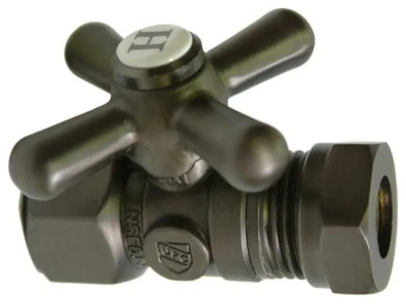 Kingston Brass CC4415.X Vintage Quarter Turn Valves - Oil Rubbed Bronze