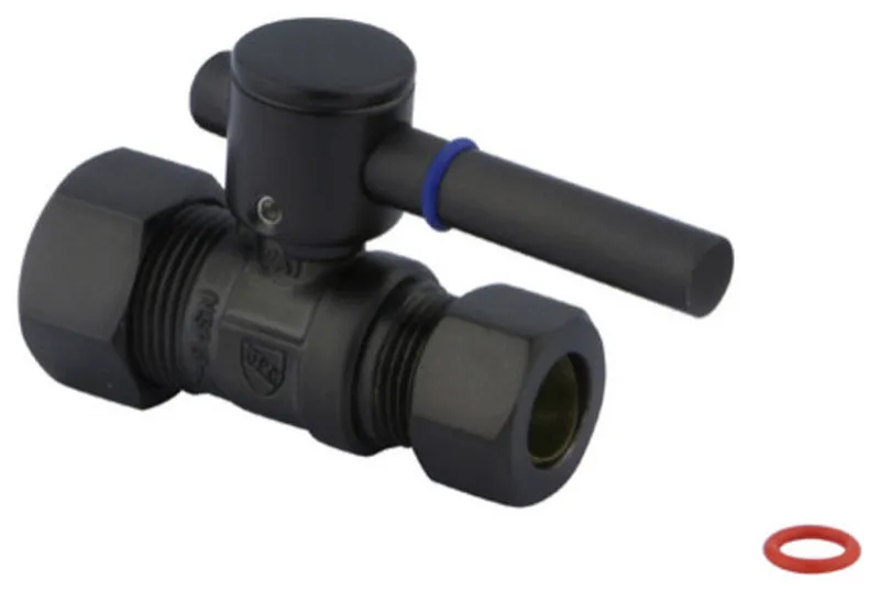 Kingston Brass CC4445.DL Concord Comp Straight Valve - Oil Rubbed Bronze