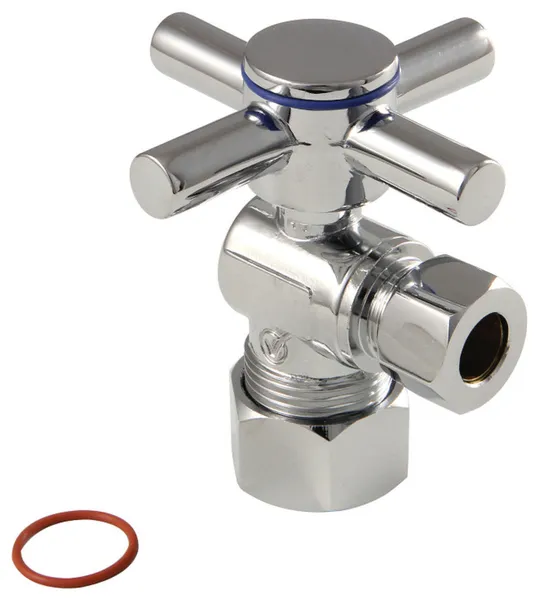 Kingston Brass CC5330.DX Concord 2-3/16" Brass Angle Stop Valve - - Polished