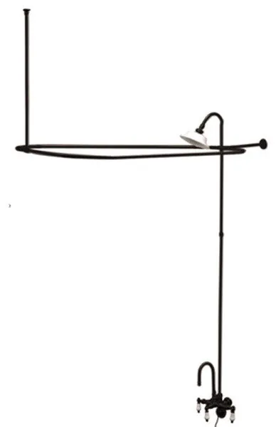 Kingston Brass CCK418.PL Vintage Leg Tub Kit - Oil Rubbed Bronze