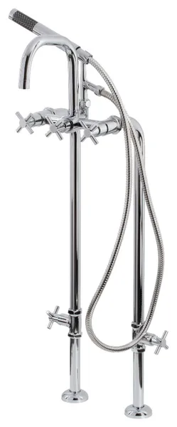 Kingston Brass CCK840.DX Concord Floor Mounted Tub Filler - Polished Chrome