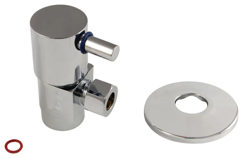Kingston Brass CD4330.DLK Quarter Turn Water Supply Stop Valve - Polished