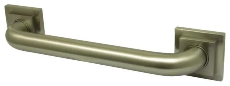 Kingston Brass Claremont 18" Wall Mount Grab Bar, DR614188 in Satin Nickel