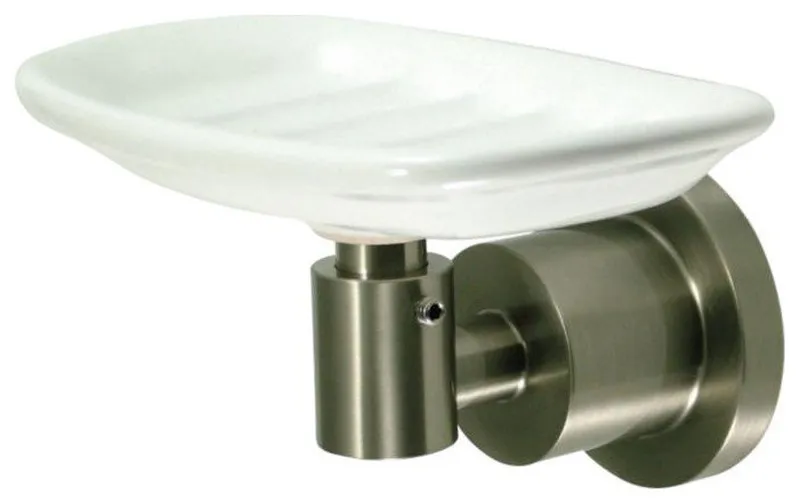 Kingston Brass Concord 5 1/8" Wall Mount Soap Dish Holder, BA8215SN