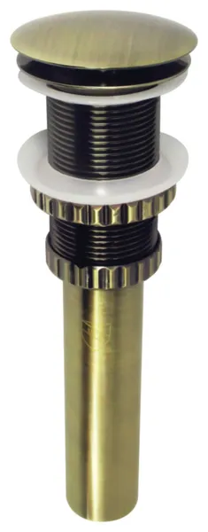 Kingston Brass EV821 Coronel 1-1/4" Pop-Up Drain Assembly - - Antique Brass